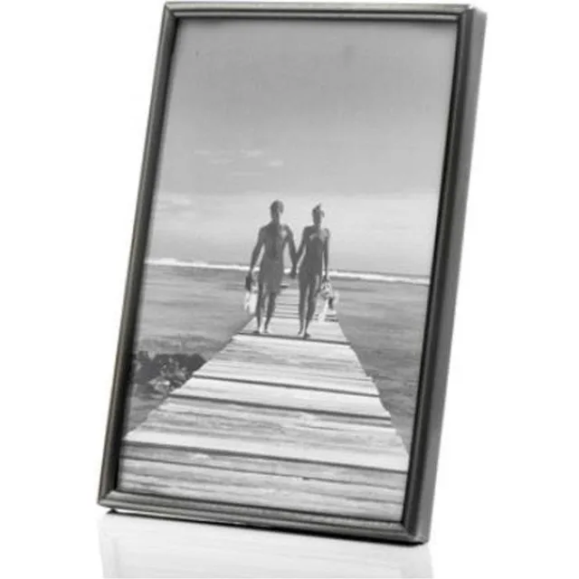 Alle lijsten AL - Mat Zilveren Fotolijst voor foto formaat 5x8cm