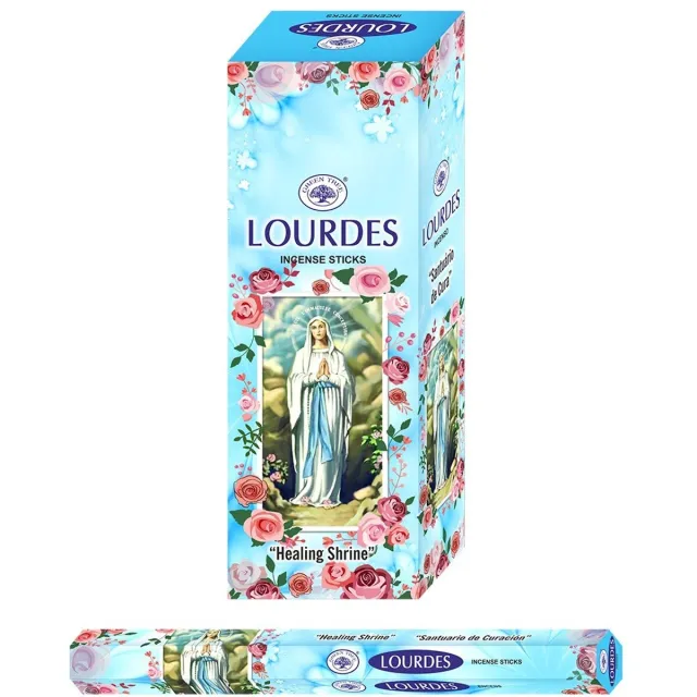 Green Tree Candle Green Tree Wierook Lourdes (6 pakjes) Multicolor