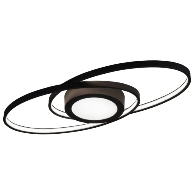 Reality GALAXY - Plafondlamp - Antraciet - incl. 1x SMD 28 W