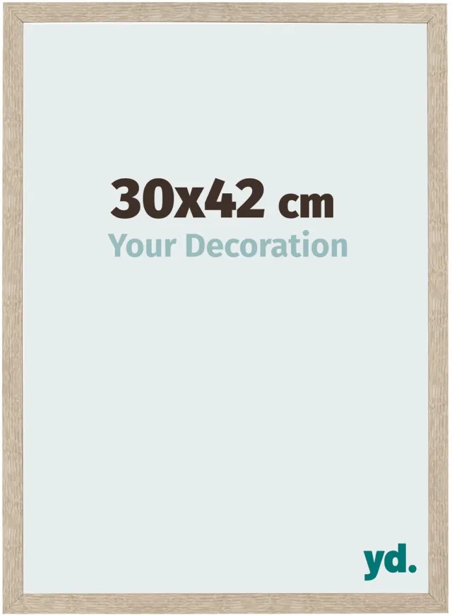 yd. Your Decoration - Fotolijst 30x42 cm - MDF - Sonoma Eiken - Bologna