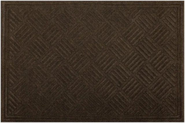 Contours Antislip Deurmat Contours Brons 80x120 cm - Dik & Duurzaam