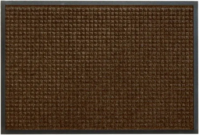 LogoMatz Schoonloopmat Plus 85cm x 120cm Bruin - drukke entrees - vuil en vocht vasthoudend - groot schraapeffect