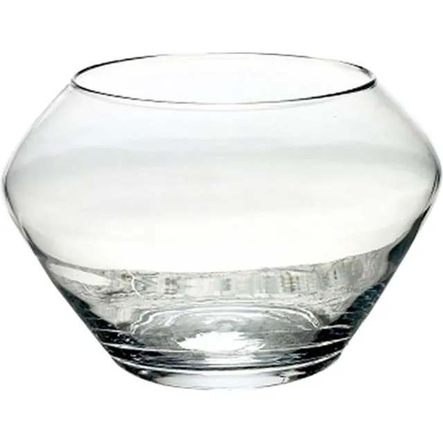 Maison Péderrey Maison Pederrey - Vaas - glas - transparant - D30 x H20 cm - Opening 19 cm