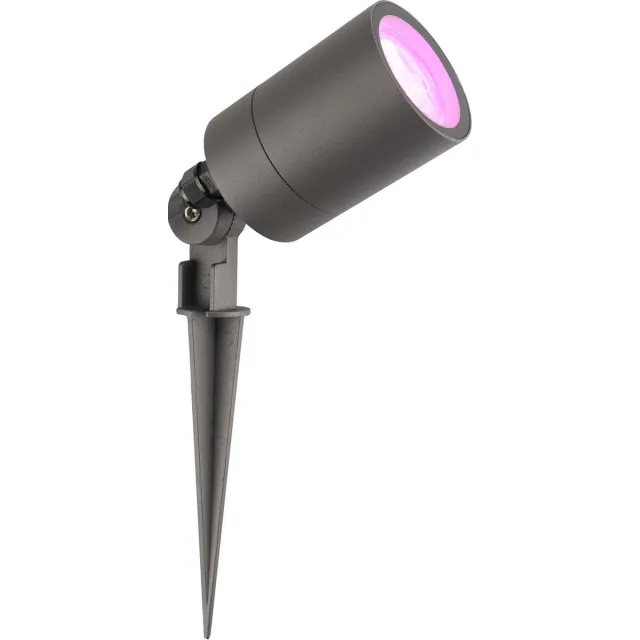 LEDVION RGBWW LED Prikspots - Antraciet - IP65 - 5W - 2M