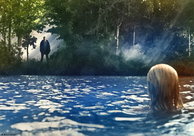 Friday The 13th Jason By the Lake - Schilderijposter in verschillende kleuren Multicolor