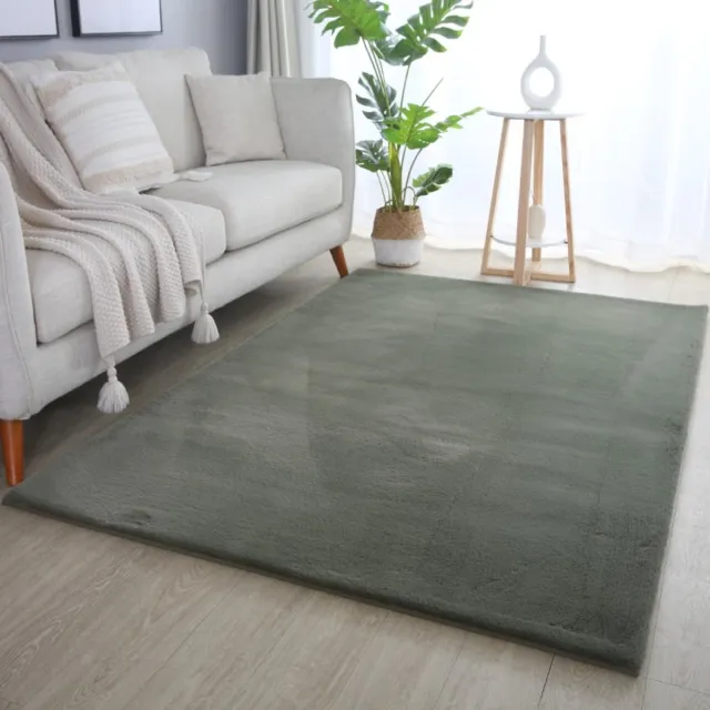 TapisTrend Designer tapijt Groente 200x290 cm Binnenkleed, groen, gemaakt van katoen, voor de woonkamer, modern design, slijtvast en duurzaam