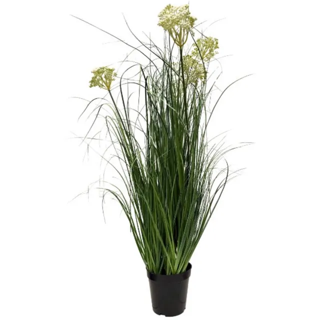 Oosterik Home Agapanthus siergras wit H 85 cm kunstplant Oosterik Home onbekend