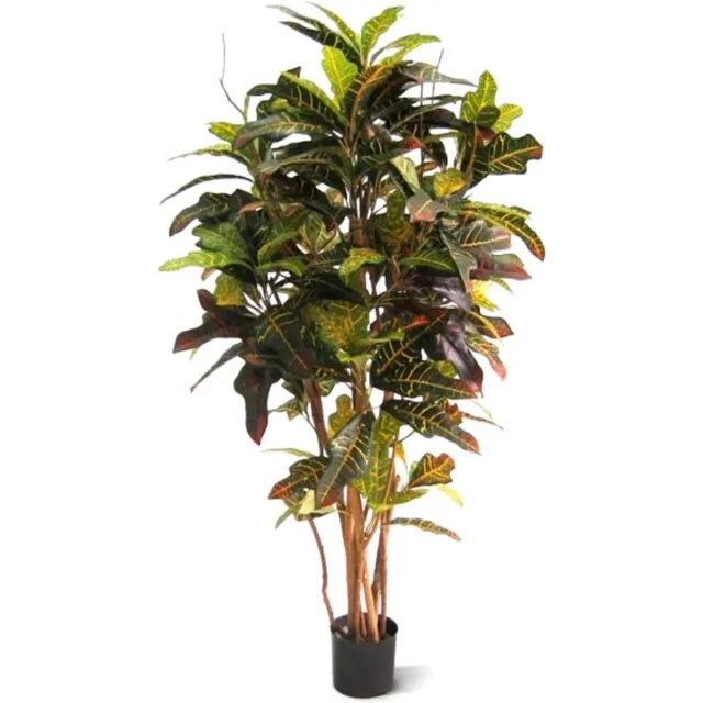 maxifleur Kunstplanten Croton Deluxe 130cm Meerkleurig