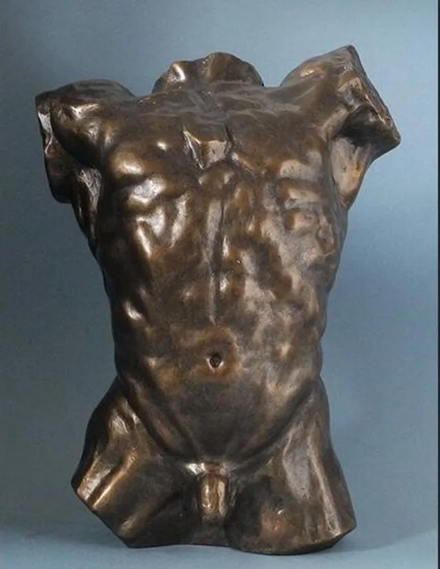Auguste Rodin Rodin , Torso Brons
