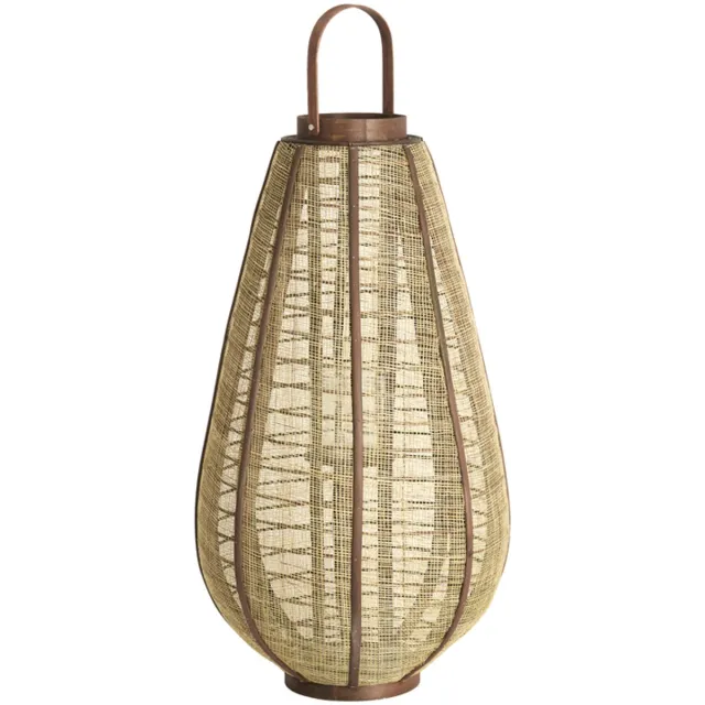 Light & Living Windlicht LINOA - Bruin - 37x37x69.5 cm