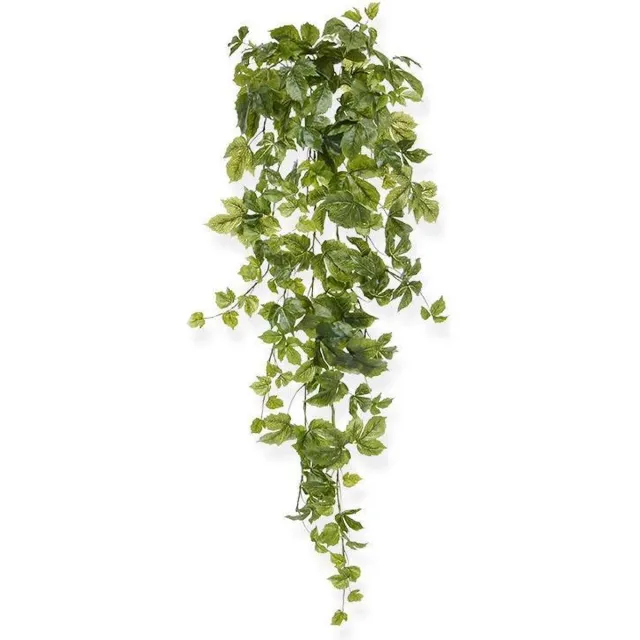maxifleur Kunstplanten Maple kunst hangplant 90cm - groen