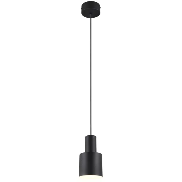 Trio AGUDO - Hanglamp - Zwart mat - excl. 1x E27 4 W