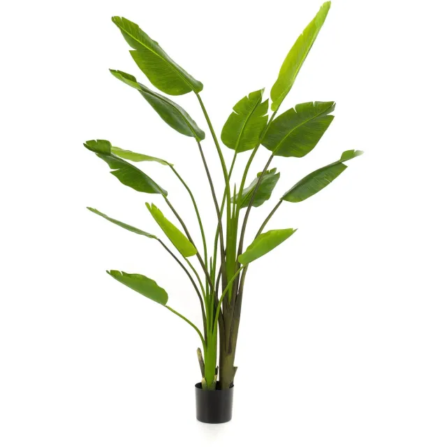 Emerald Kunstplant Strelitzia Nicolai 180cm - Kunstplant voor binnen Groen