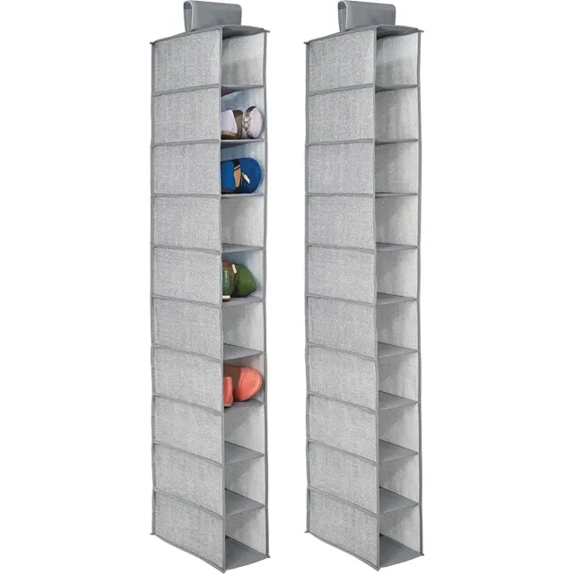 Ruimtebesparend schoenen organizer set / schoenenopberger - shoe organizer \Ruimtebesparende schoenenstapelaar in een set / shoe rack holder for shoes storage cabinet organization