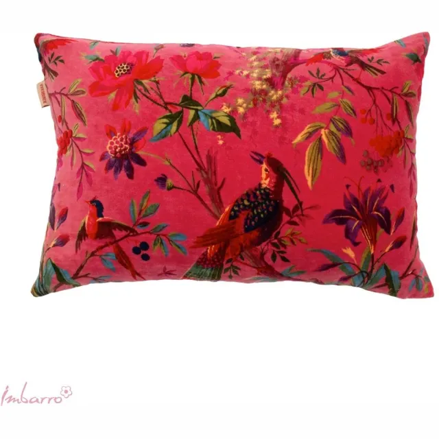 Imbarro Sierkussen - Kussen - Cerise - Donkerroze - Paradise - 40x60cm Cerize/Donkerroze