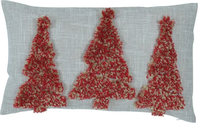 Mars & More Spartree kussen beige rood 30x50cm