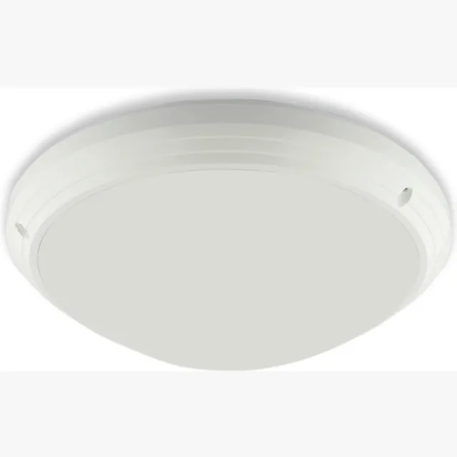 Groenovatie LED Plafondlamp - 15W - Rond - 260x85 mm - Waterdicht IP54 - Warm Wit
