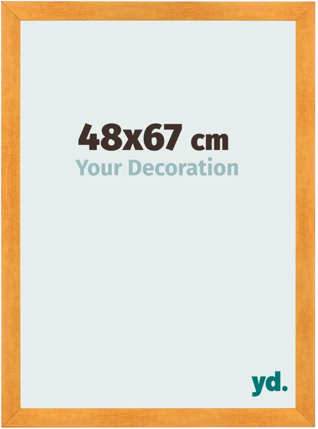yd. Your Decoration - Fotolijst 48x67 cm - MDF - Oranje - Pisa