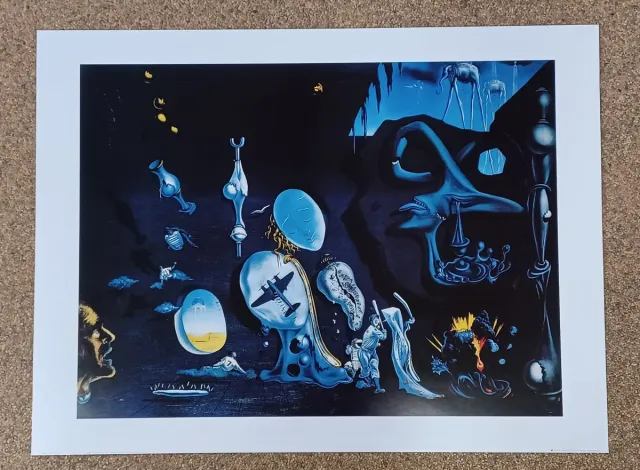 egim poster Egim Salvador Dali - Idylle atomique et uranique melaconque 80 x 60 cm diverse kleuren