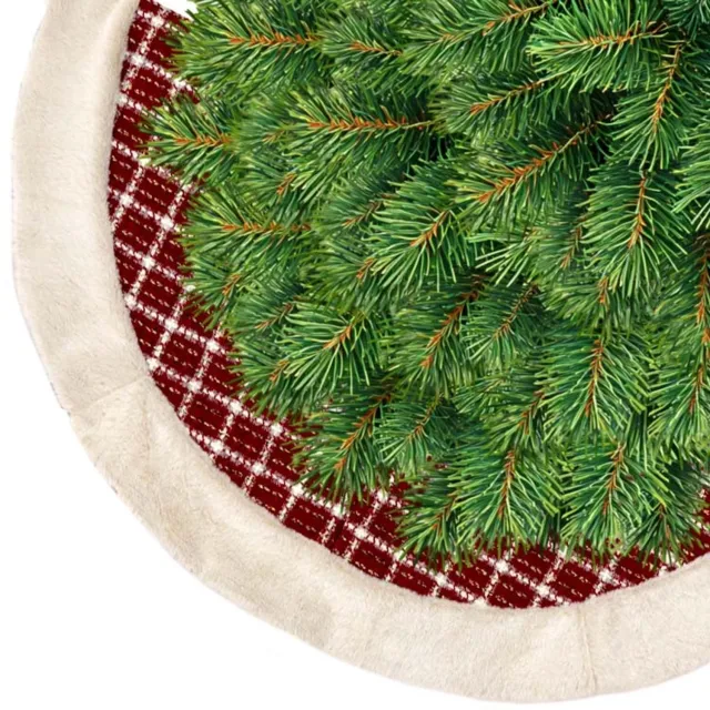 Unique Living Treeskirt Helena - red - 105cm Ø Rood