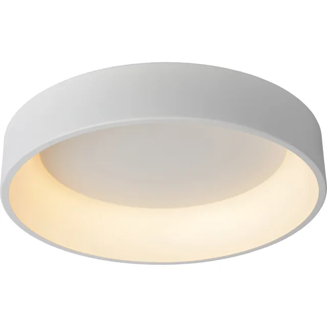Lucide TALOWE LED - Plafonnière (Plafondlamp) - Ø 60 cm - LED Dimbaar - 1x42W 3000K - Wit
