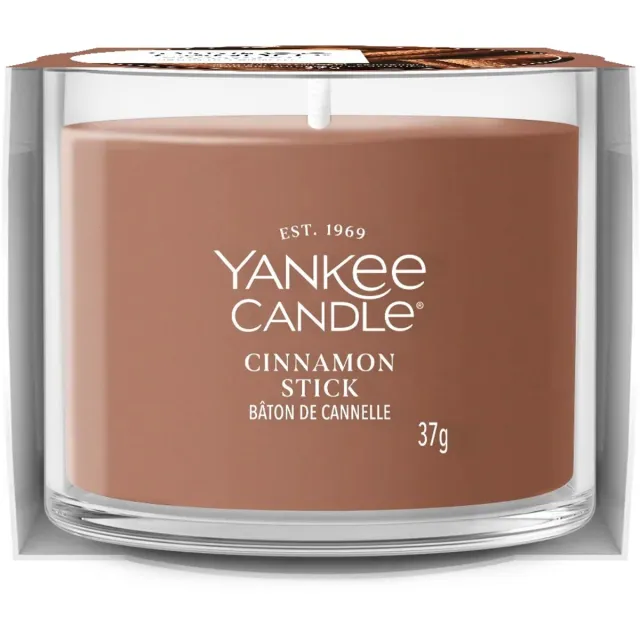 Yankee Candle Cinnamon Stick - Mini Filled Votive - 10 branduren Bruin