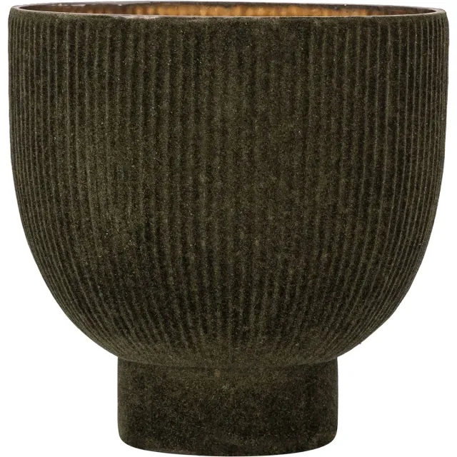 PTMD Jordian Dark Green Glass Stormlight W Flocking Groen