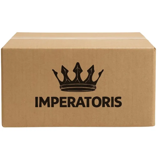Imperatoris Kaarsenset - Geurkaarsen - Geur Set - Decoratieve Kaarsen - Geurloos - Cadeauset - ongeparfumeerd - 1 Stuks Amber-coloured