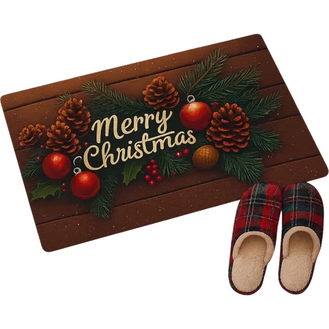 Lomera Kerst Deurmat - Deurmat met Muziek - Jingle Bells Muziek - Merry Christmas Muziek - Inclusief Batterijen - Kerst Decoratie - Feestelijke Deurmat nvt