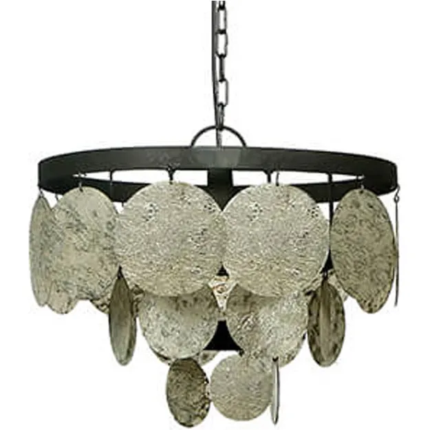 Hoogendam Hanglamp Schijf Vineer S 2397