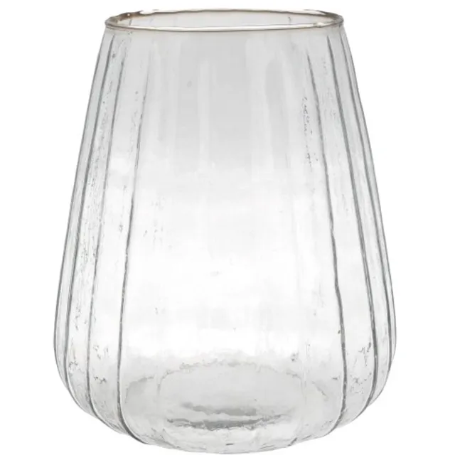 Leeff Lantaarn Liz L – Windlicht – Transparant – Glas