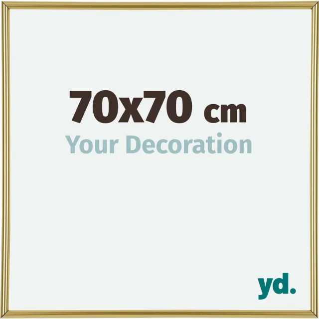 yd. Your Decoration - Fotolijst 70x70 cm - Kunststof - Goud - Annecy