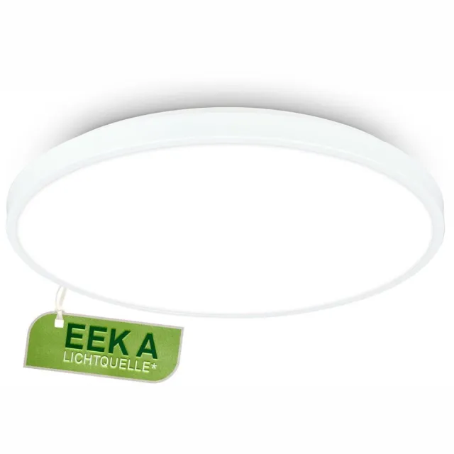 B.K.Licht BRILONER Kaida – LED Plafondlamp – EEK A lichtbron* - neutraal wit licht – Ø38 cm