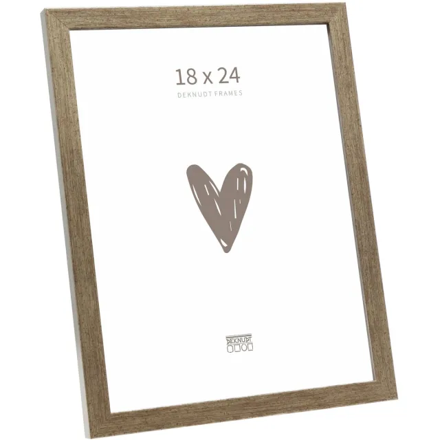 Deknudt Frames fotolijst S243D2 - bronskleur - smal - foto 15x20 cm brons