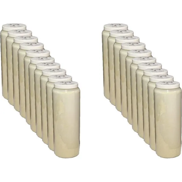 Spaas Max-candle van Spaas - 9-dagenbranders - 20 stuks - Wit