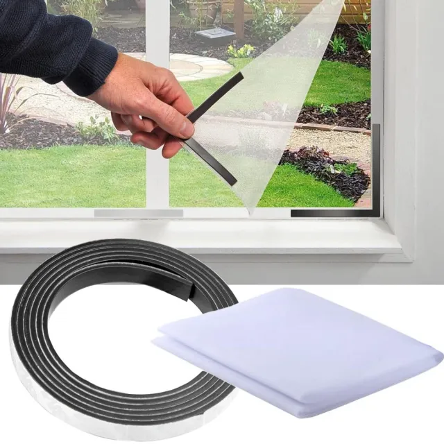 VERK GROUP Magnetisch Raamhor voor Insecten - 150 x 180 cm wit