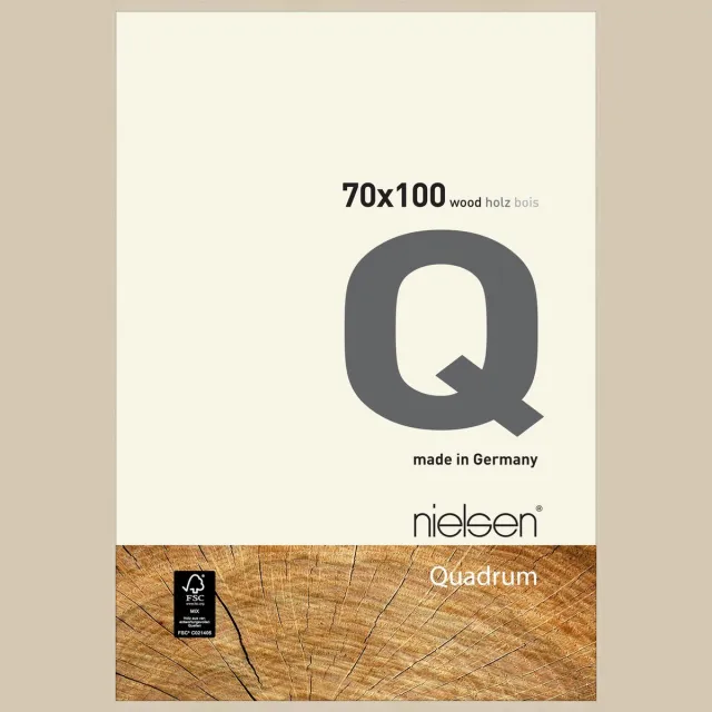 Nielsen Quadrum Houten Wissellijst Maple 70x100cm Ahorn