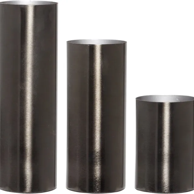 Hubsch Interior Vazen Hubsch Interior Gleaming (x3) grijs