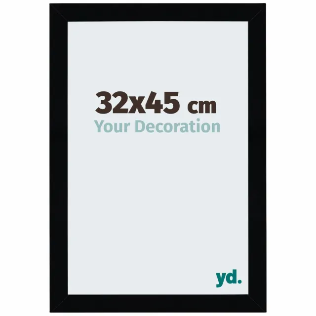 yd. Your Decoration - Fotolijst 32x45 cm - MDF - Zwart Hoogglans - Mura
