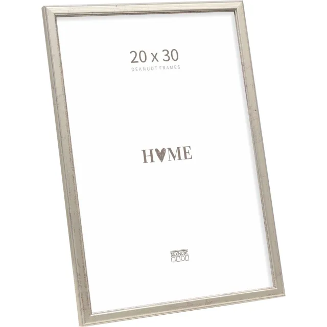 Deknudt Frames fotolijst S236D1 - zilver hout - voor foto: 20x30 cm