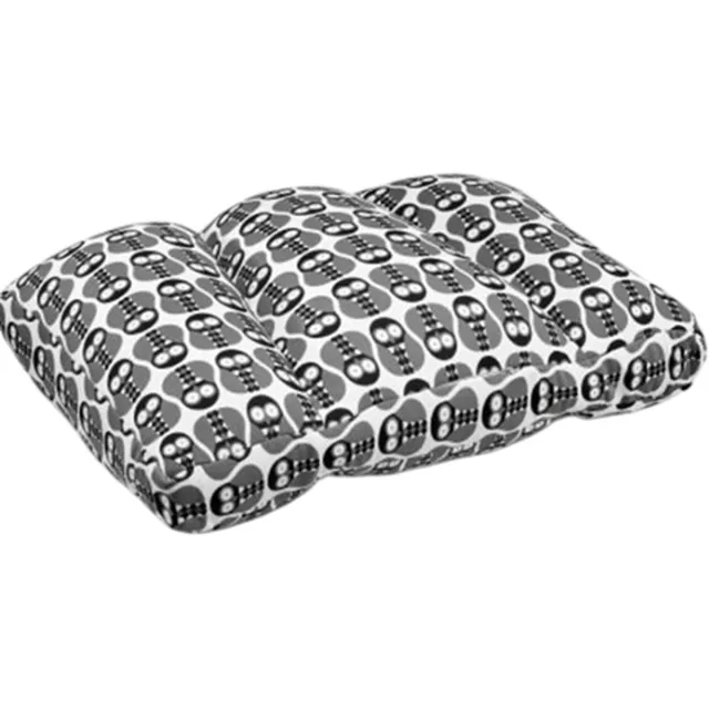House of Healthbrands Kuschelmaxx XXL-kussen 60 x 40 cm met 3 interne vakken dus vormvast- uiltjes-design - Stevig en zacht - Mooie print - Gevuld met microgranulaat - Vormvast & Wasbaar - Ideaal voor op de bank, bed, auto of op reis - Inclusief Wasnet wit