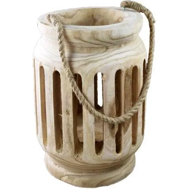 PH design Lantaarn hout PHAL37 van PH design - decoratie lantaarn bruin