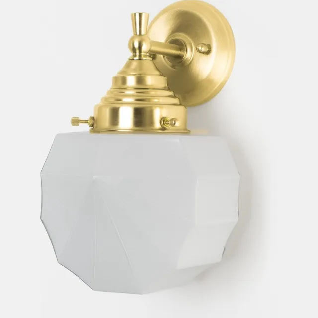 Coloured by Art Wandlamp Johanna Royal Messing - Art Deco Trade
