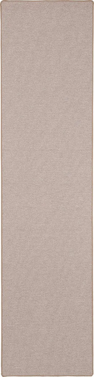Snapstyle Loperdeken vloerkleed bentzon flatweave Bruin