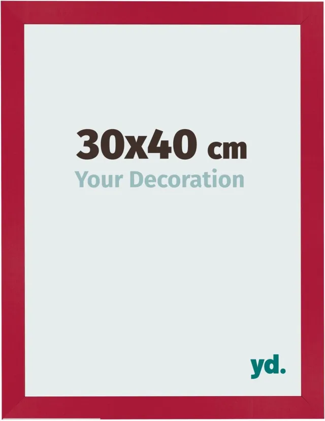 yd. Your Decoration - Fotolijst 30x40 cm - MDF - Rood - Bologna