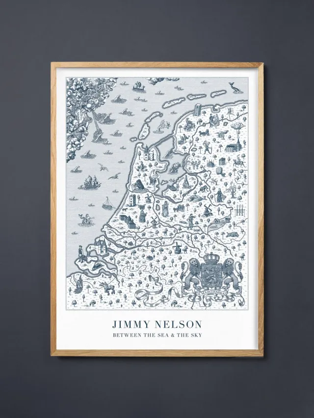 Jimmy Nelson Poster - Between the Sea and the Sky wit