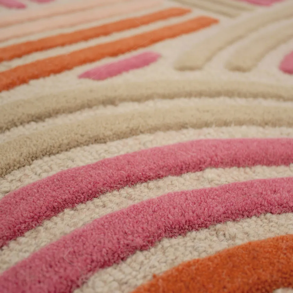 Flair Rugs Spiral Shaped vloerkleed roze, foto 4
