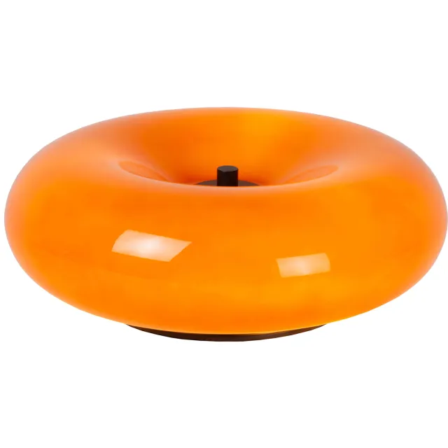 Lucide SENTINO - Tafellamp - Ø 29,5 cm - 3xG9 - Oranje