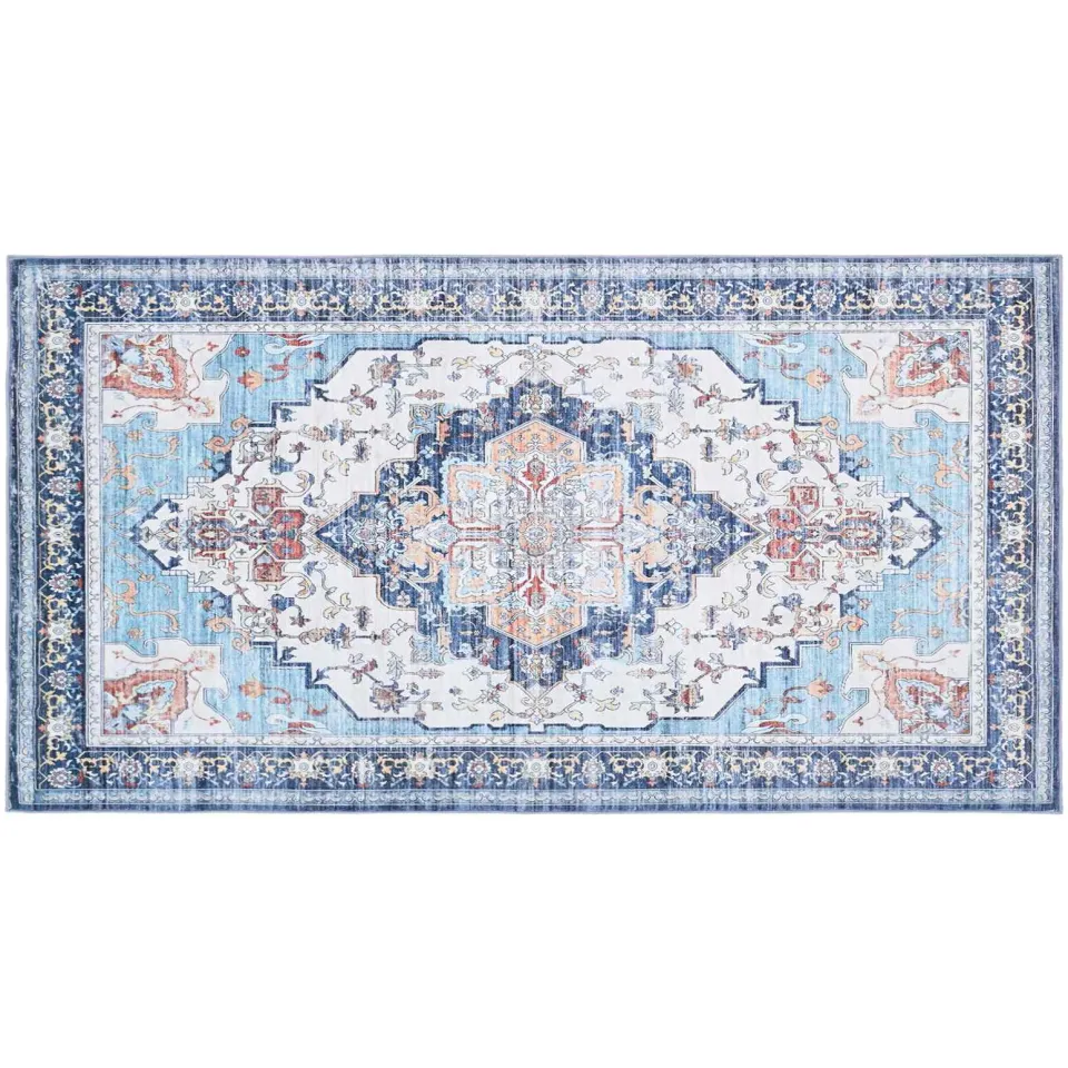 vidaXL Vloerkleed ORIZ Meerkleurig 80 x 150 cm 100% polyester