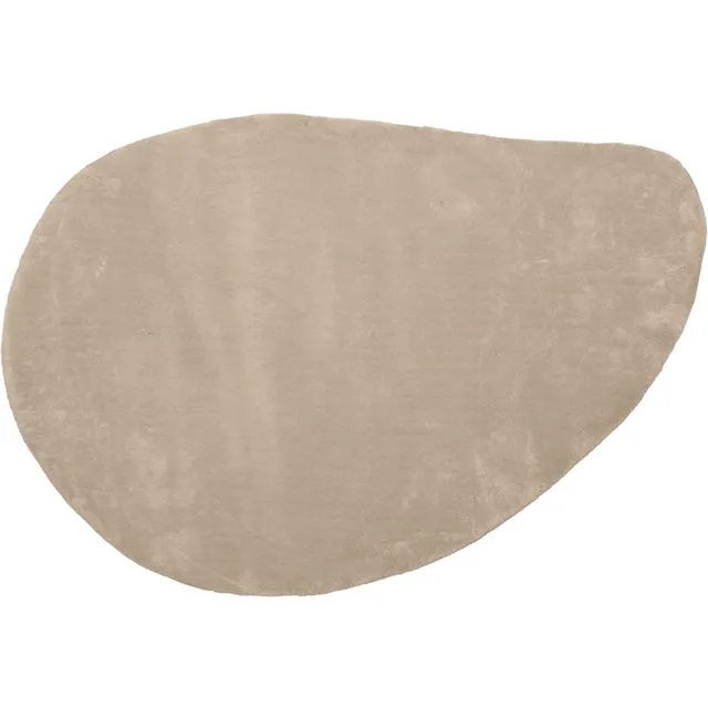 LABEL51 Velo Vloerkleden - Creme - Polyester - 160x230 cm - Organisch